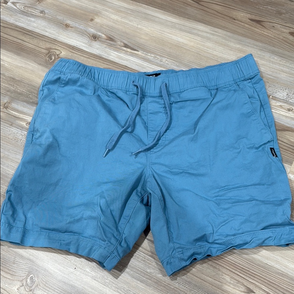 O'Neill Blue Athletic Shorts Lightweight Elastic Waist